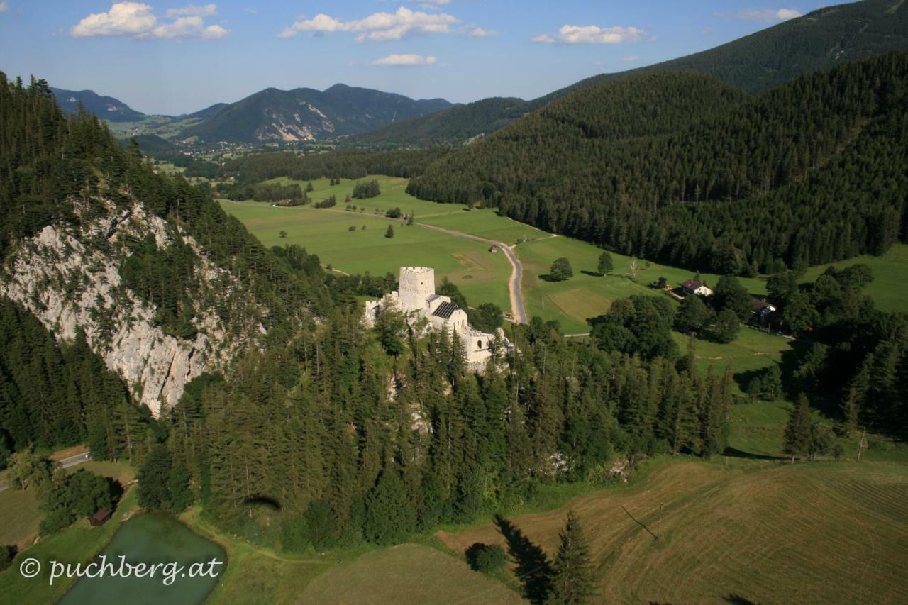 Haus Lenz Ferienwohnungen - Fam Ostermann Puchberg am Schneeberg Dış mekan fotoğraf